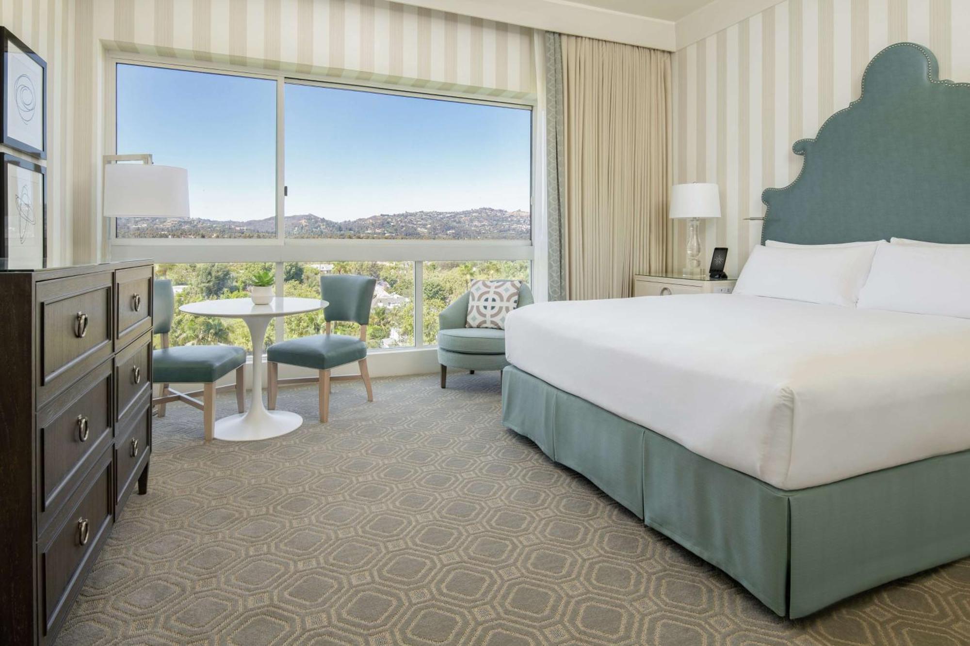 The Beverly Hilton Los Angeles Buitenkant foto