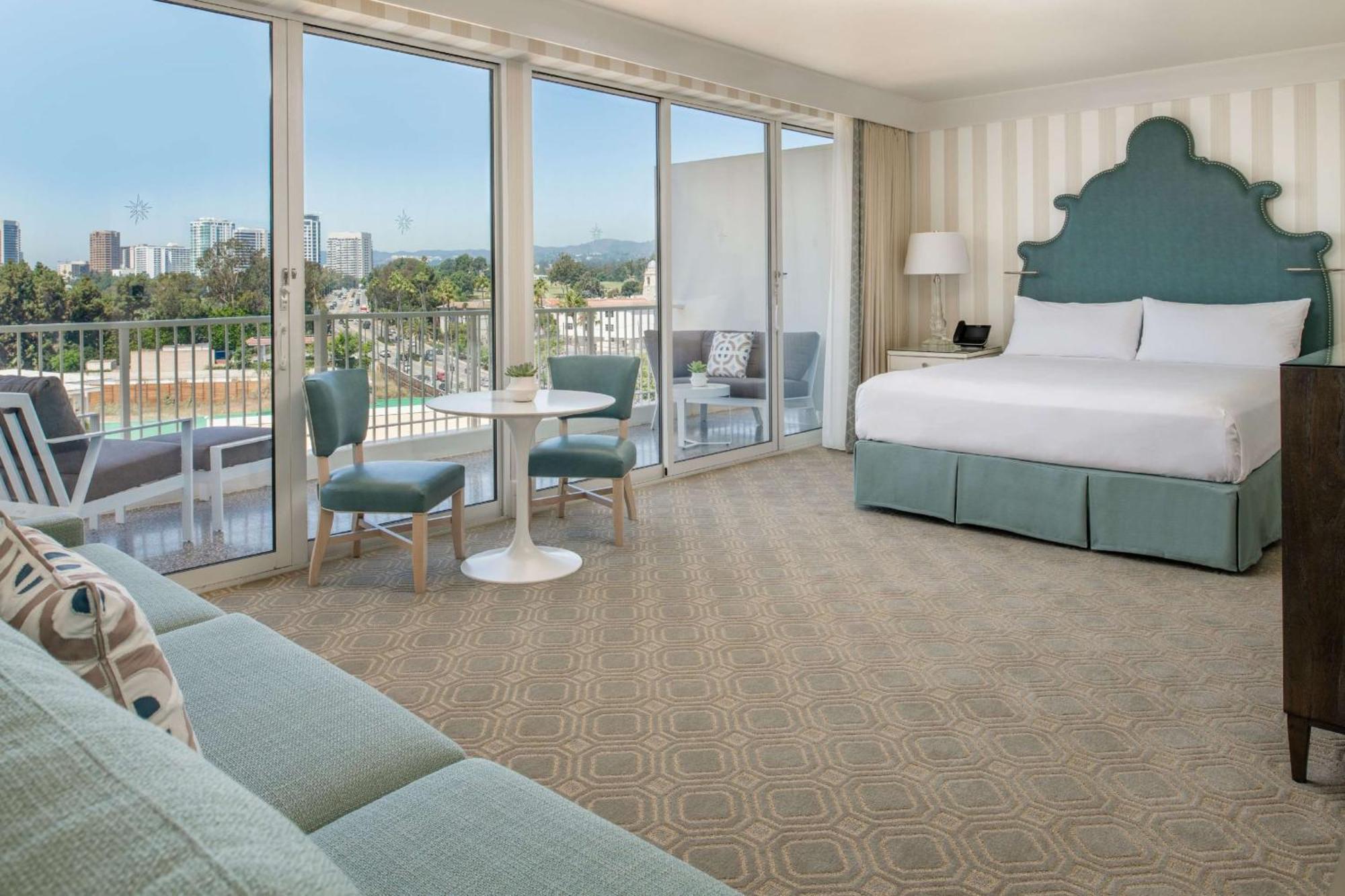 The Beverly Hilton Los Angeles Buitenkant foto