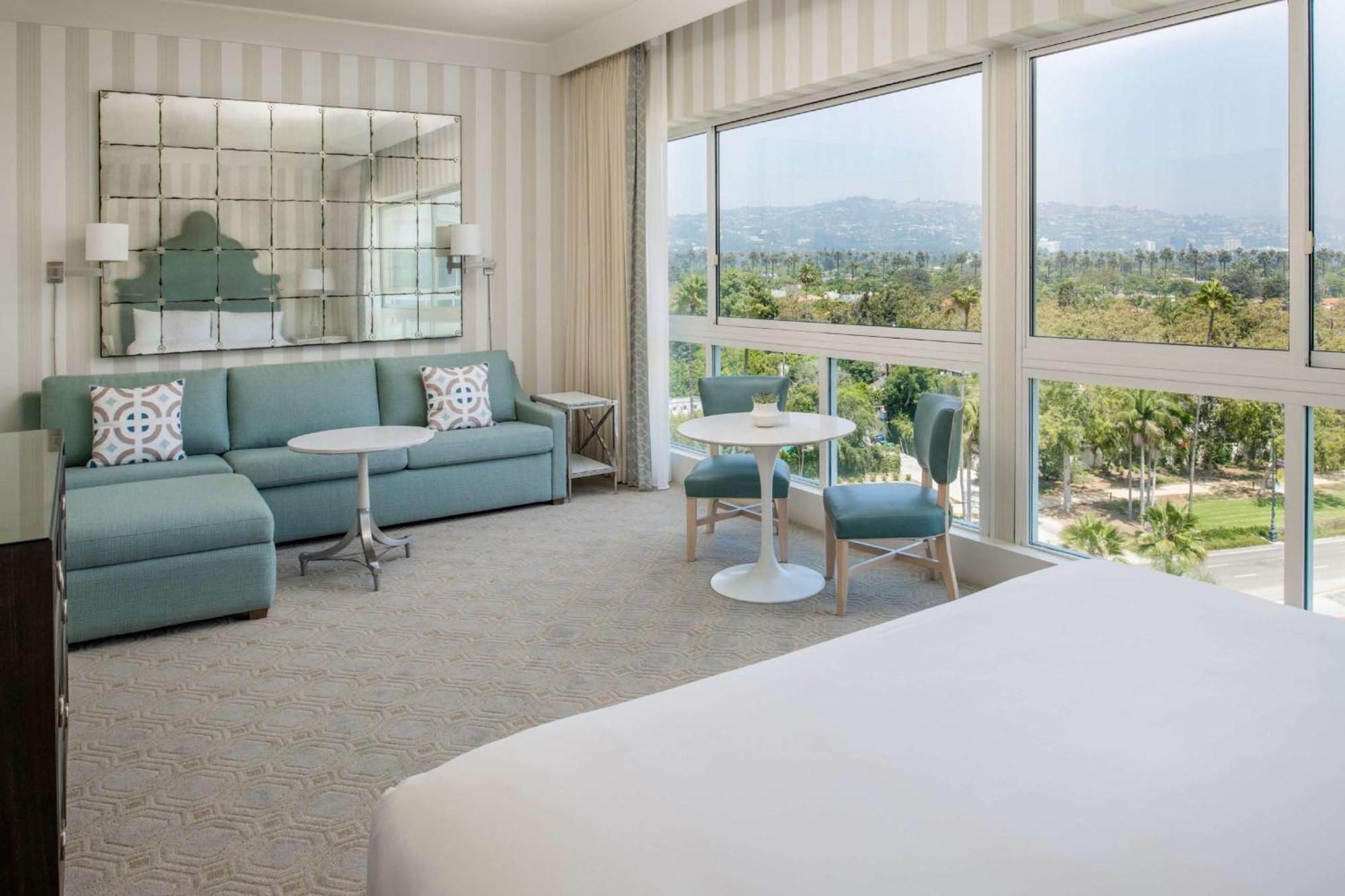 The Beverly Hilton Los Angeles Buitenkant foto