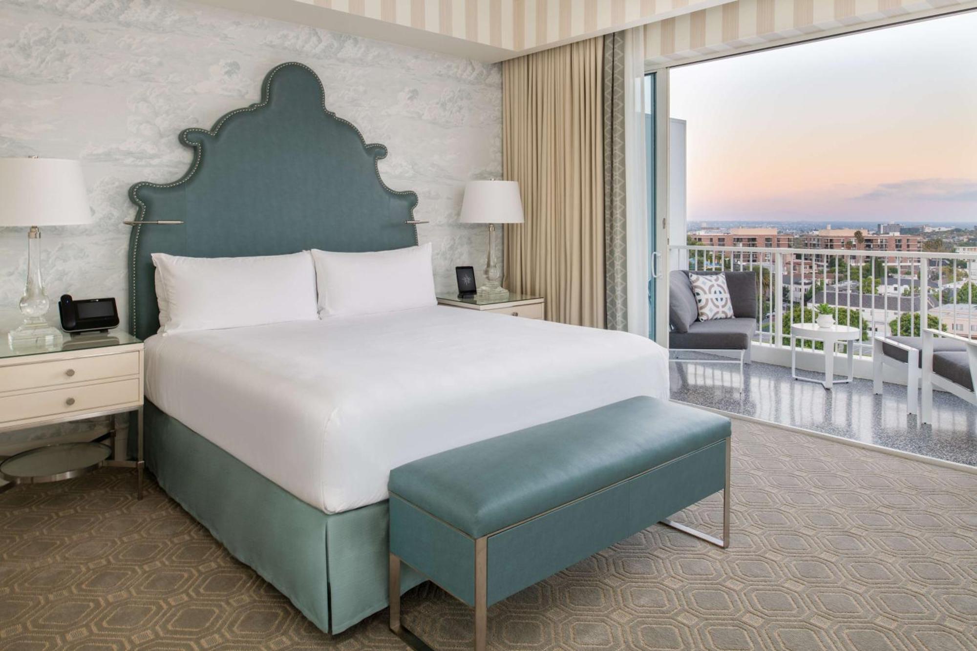 The Beverly Hilton Los Angeles Buitenkant foto