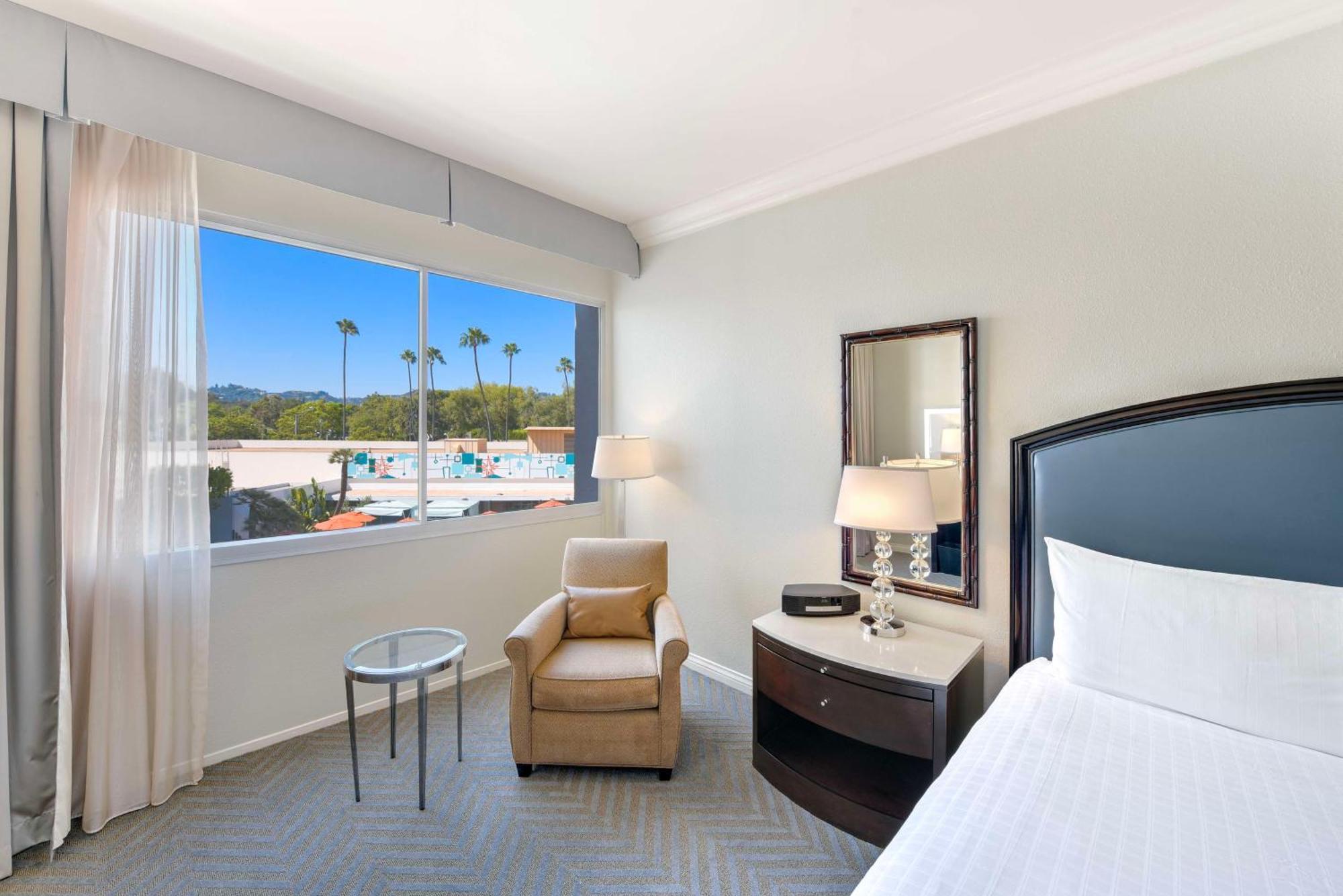 The Beverly Hilton Los Angeles Buitenkant foto